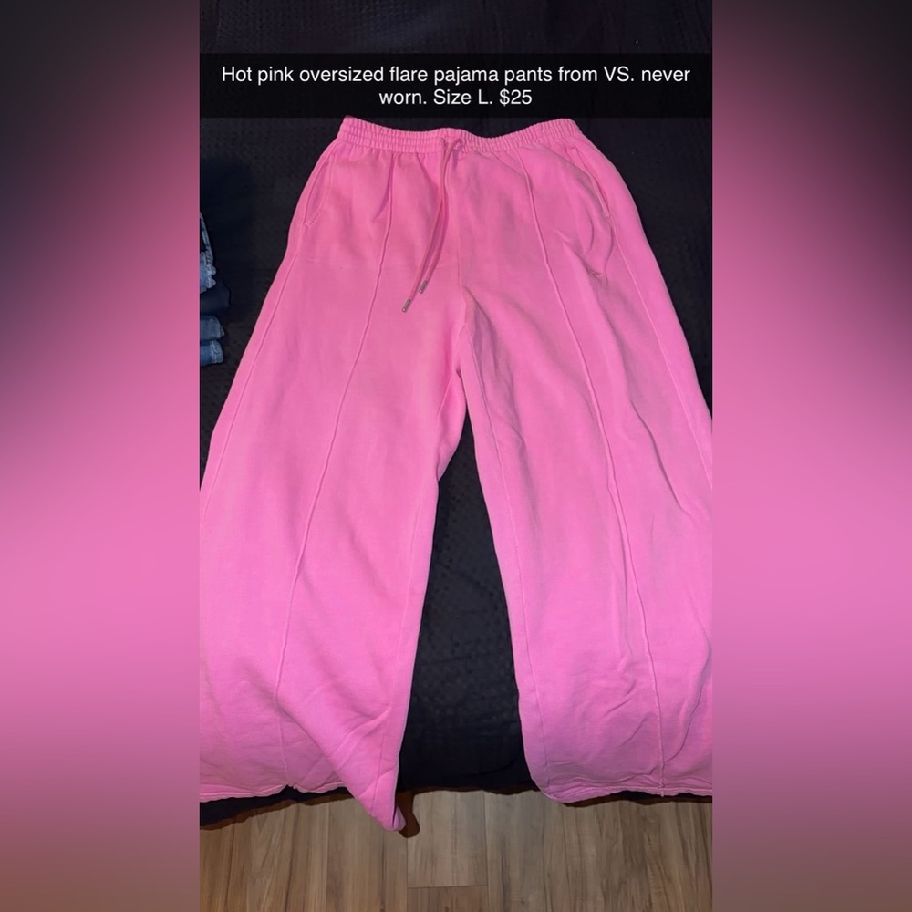 Victoria's Secret Hot Pink Pajama Pants